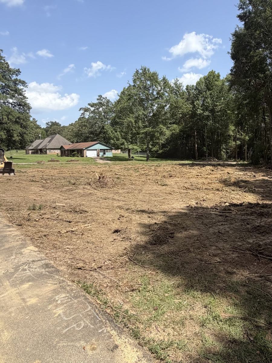 Site clearing project by Eaves Enterprises in Madison MS